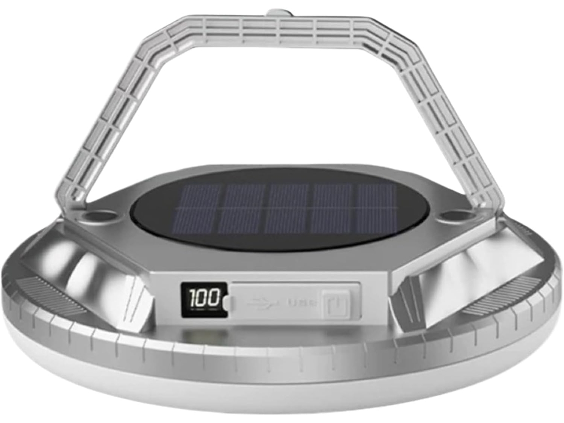 Lanterna Solar De Camping 1600 Para Barraca