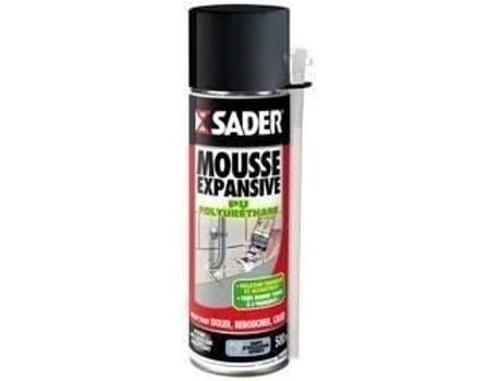 Pu Espuma Expansiva De Poliuretano Isolamento Térmico E Acústico 500 Ml Aerossol Sader