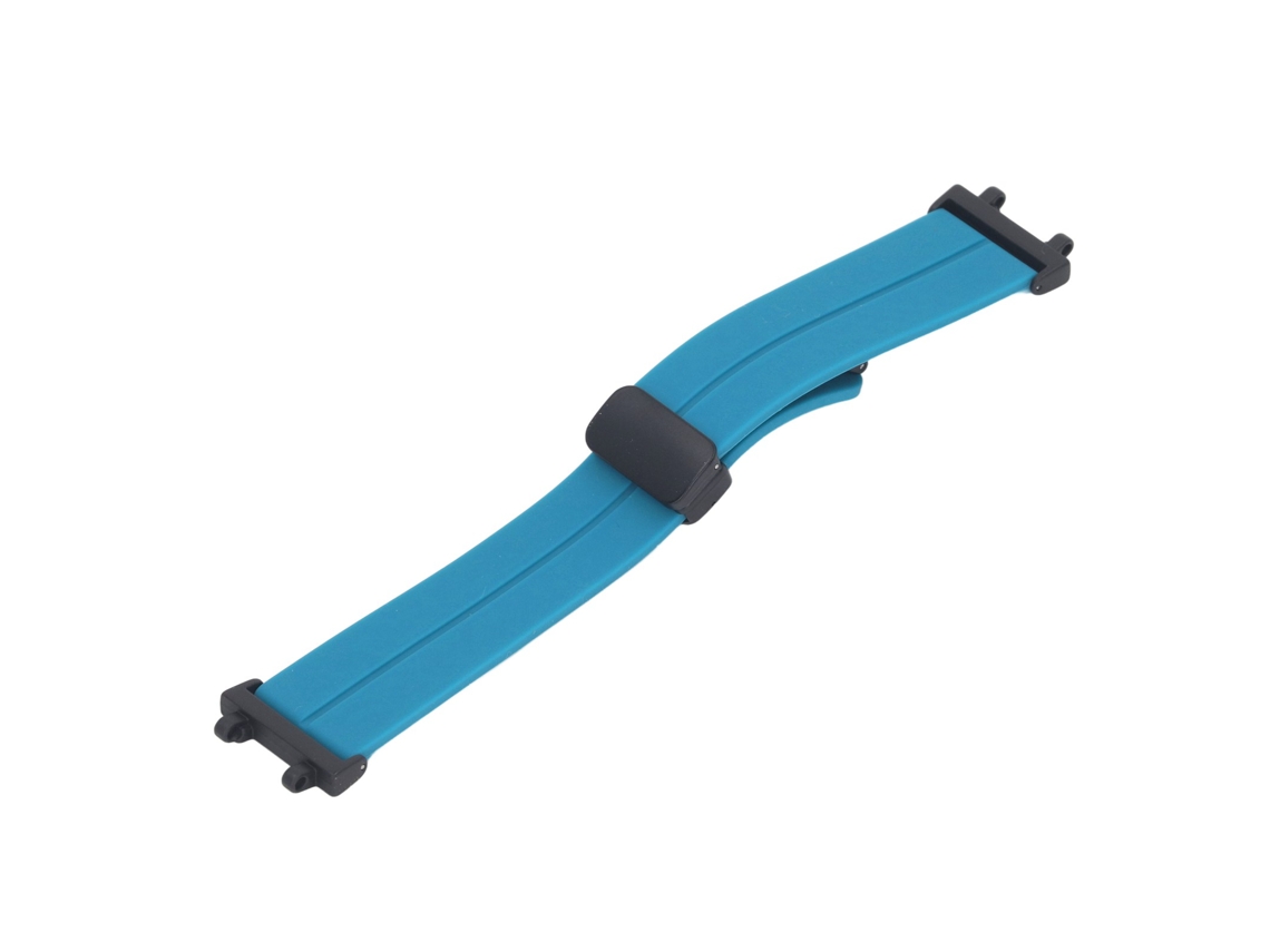Cinto de Relógio de Silicone com Fivela Magnética para Fenix