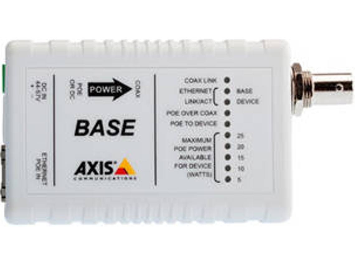 Adaptador Coaxial PoE AXIS T8640