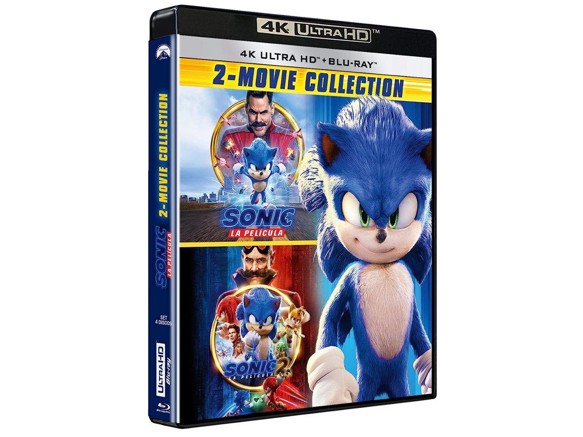 Blu Ray Sonic The Hedgehog 2 4K Ultra Hd - Sonic 2 La Película