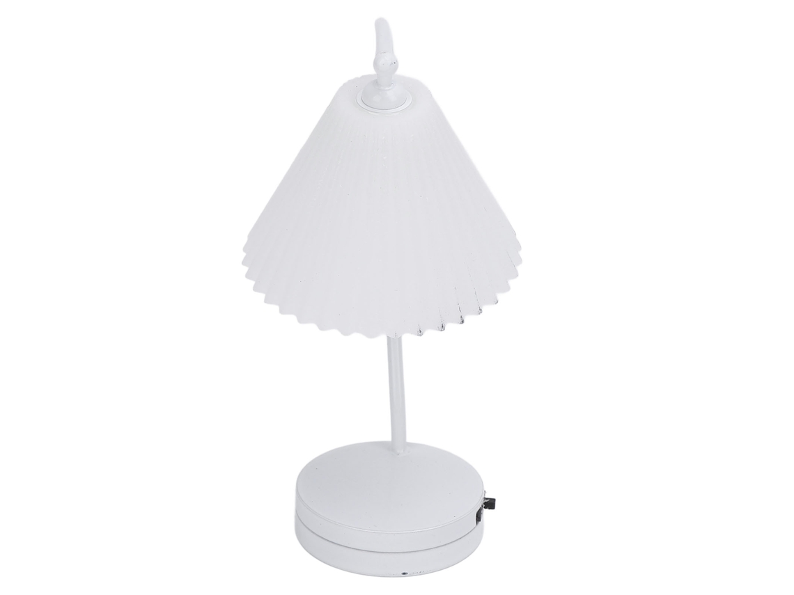 Mali lâmpada de Mesa para Casinha de Bonecas 1:12 com Abajur Branco Simples Decoração Miniatura