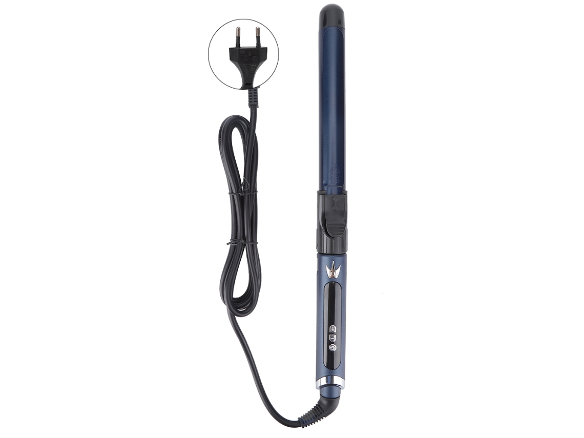 2026 plancha de Rizado Lcd Pequeña para Cabello Rizador Herramienta de Estilismo de Cabello Azul