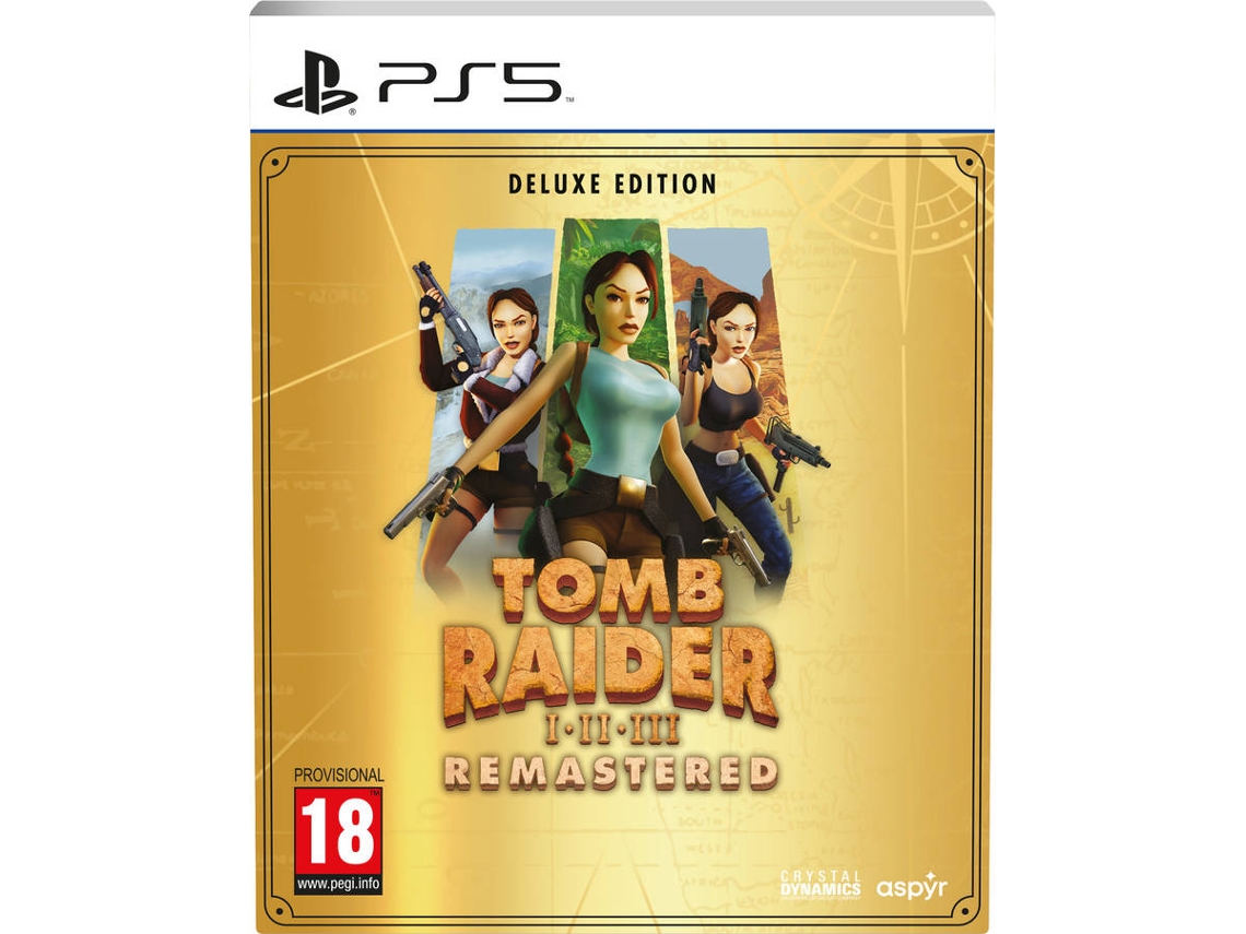 Jogo PS5 Tomb Raider I-Iii Rmst Str Lara Croft:Dlx