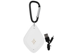 Repelente ultrassônico portátil para mosquitos, inseticida Usb com ganchos branco LAXISCREED