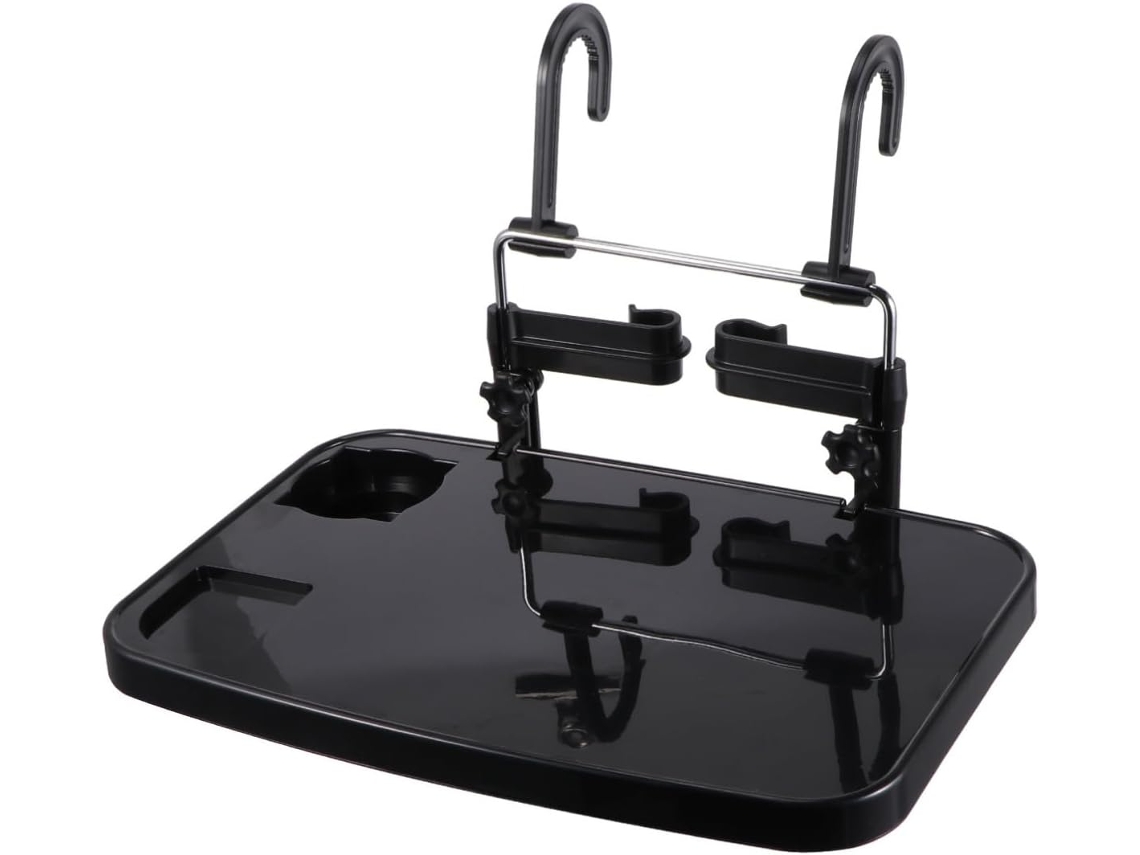 Mesa dupla, suporte para laptop para carro, PC e aço