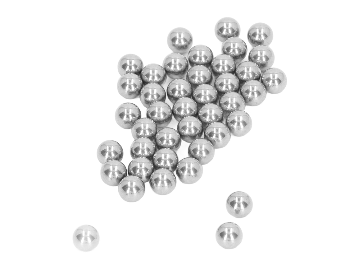 Conjunto De 500 Rolamentos De Aço Inoxidável Laxiscreed 8mm Para Substituição De Brinquedos E Atividades De Precisão
