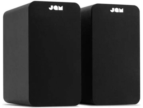 Colunas  Bookshelf (Preto - 30W - 80Hz-15Hz)