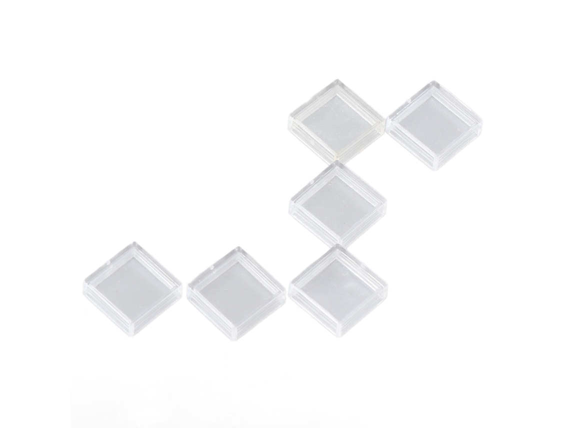 Laxiscreed Botão De Comutador Tático Transparente Em Plástico Abs