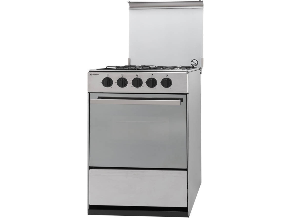 Fogão MEIRELES N 520 X BP (Outlet Grade A - 55 L - Gás Butano-Propano - Inox)