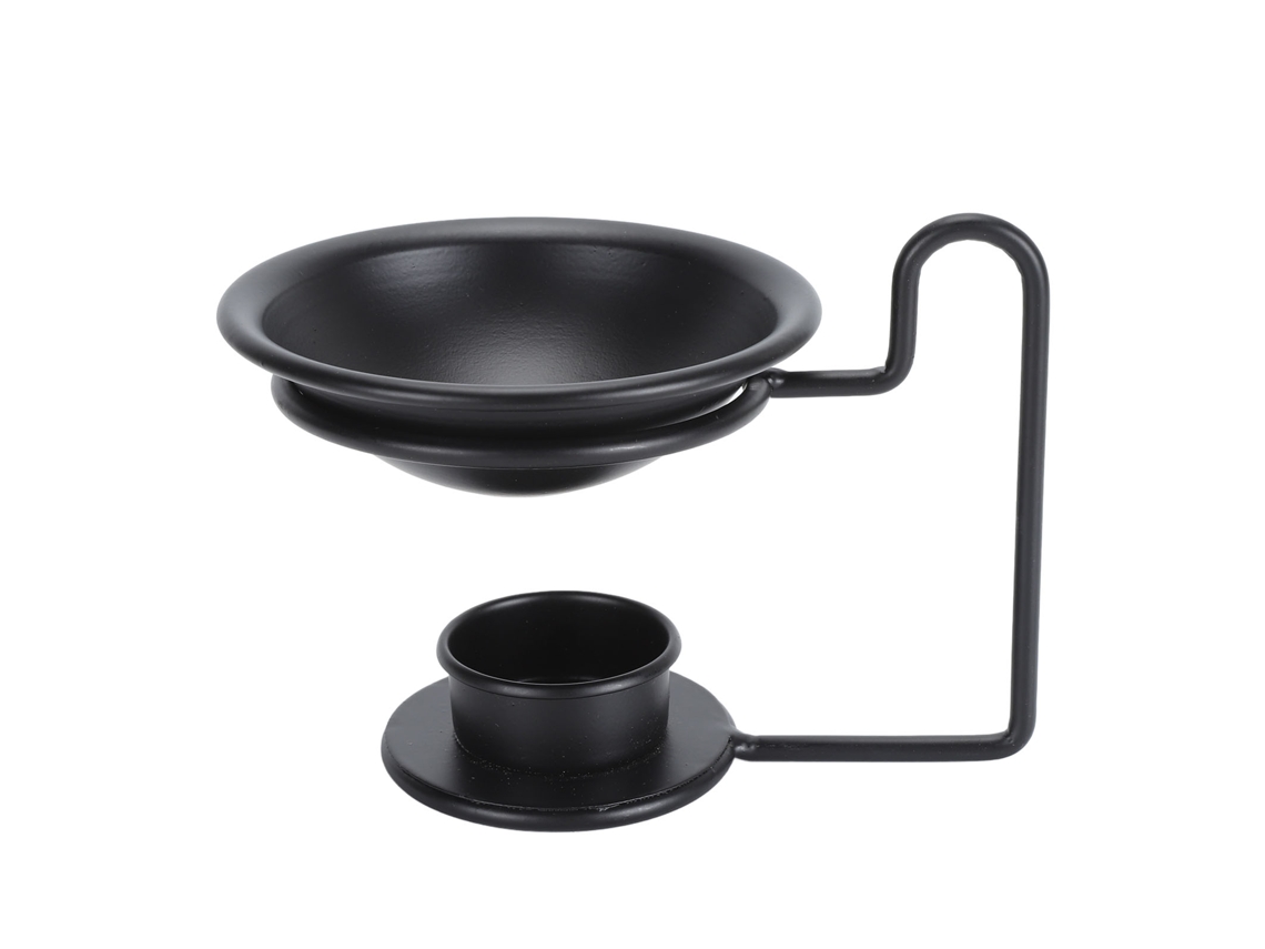 Aquecedor De Cera Decorativo Com Suporte Para Óleo Essencial