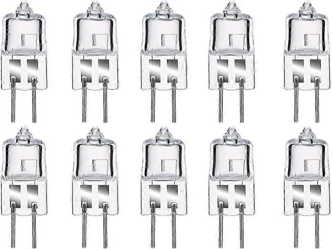 Lurelia Lâmpada Halógena G4 20w 12v 2800k 260lm, Branca Quente, Regulável, Cápsula Transparente