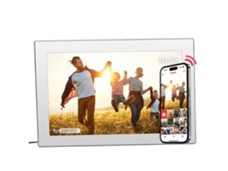 Moldura Digital Rollei Smart Frame Wifi 101 Tela Touch 10,1 Wifi Painel Ips