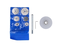 Cortador De Tubos Pvc Interno Com Calibre Ajustável, 6 Lâminas De Serra E Eixo Hexagonal De 0,315 Polegadas