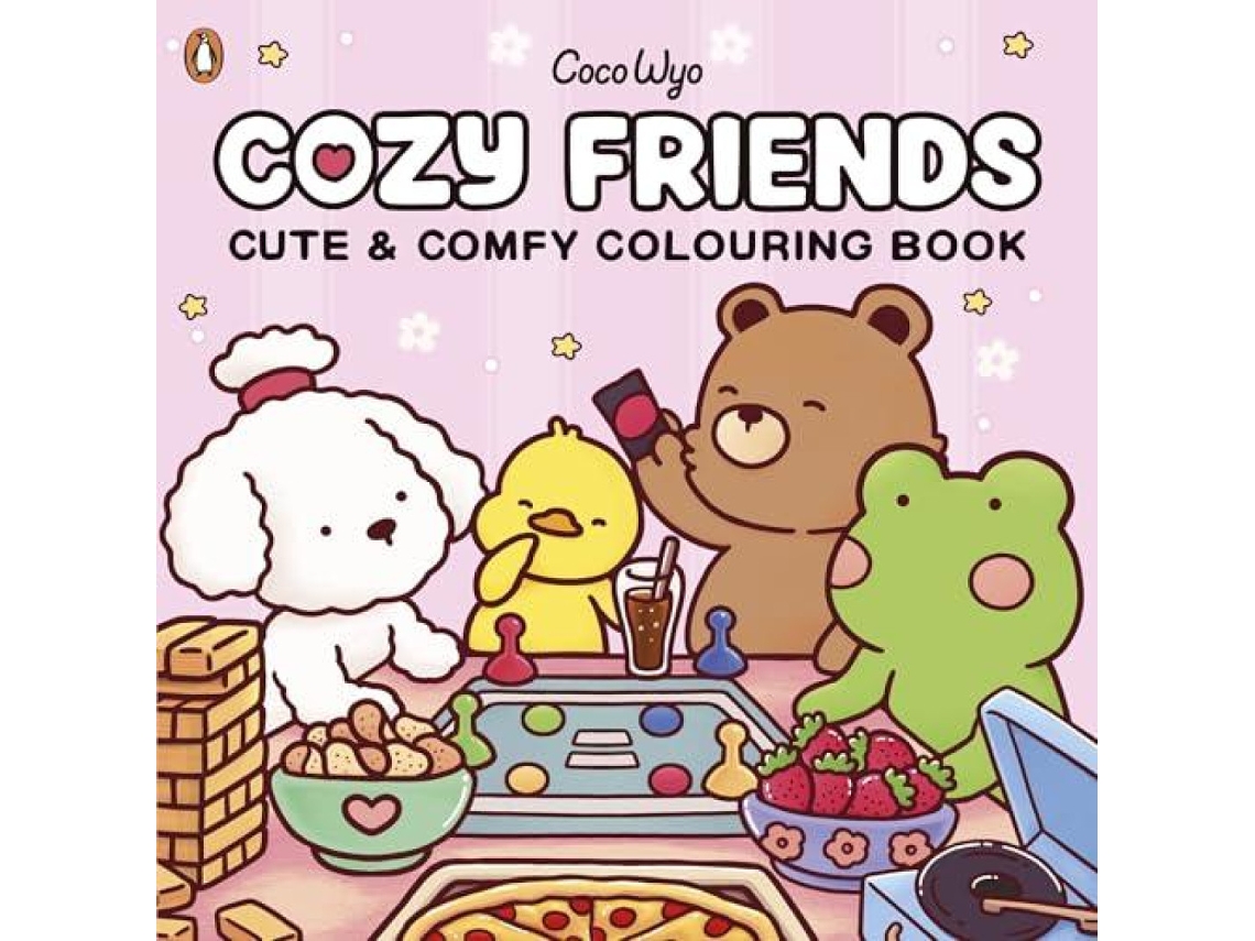 Livro Cozy Friends de Coco Wyo (Inglês)