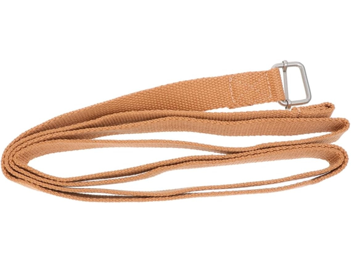 Vicasky Faixa De Tração Leve Algodão Para Yoga, Aumentando A Flexibilidade Com Pegada Antiderrapante