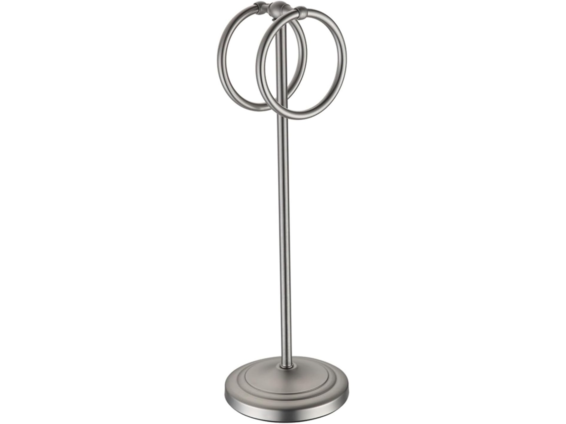 Toalheiro Duplo Moderno e Elegante em Aço Inoxidável para Banheiro. SFUSHOS