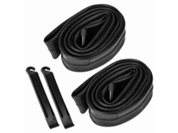 Câmaras de Ar Mali para Bicicleta de Montanha 26x1.75/2.125 com Válvula Schrader e Alavancas de Pneu