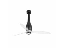 Eterfan M Led Ventilador Preto Mate/transparente Dc Faro Barcelona
