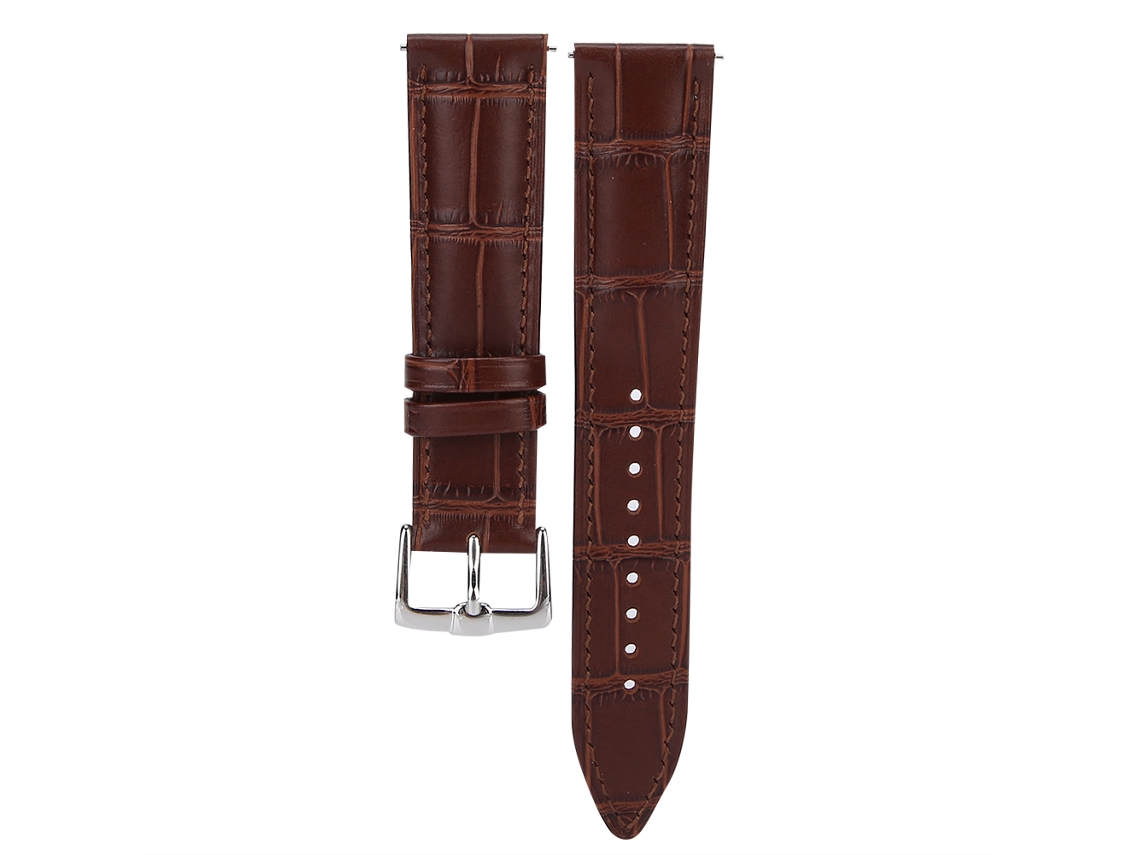 Correa De Reloj Ajustable Unisex Práctica (20mm) Marrón Accesorio De Repuesto