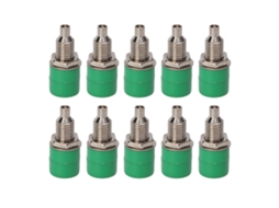 10 Binding Post Socket: Boa Isolação, Estável, Flexível, M5, 2.5mm