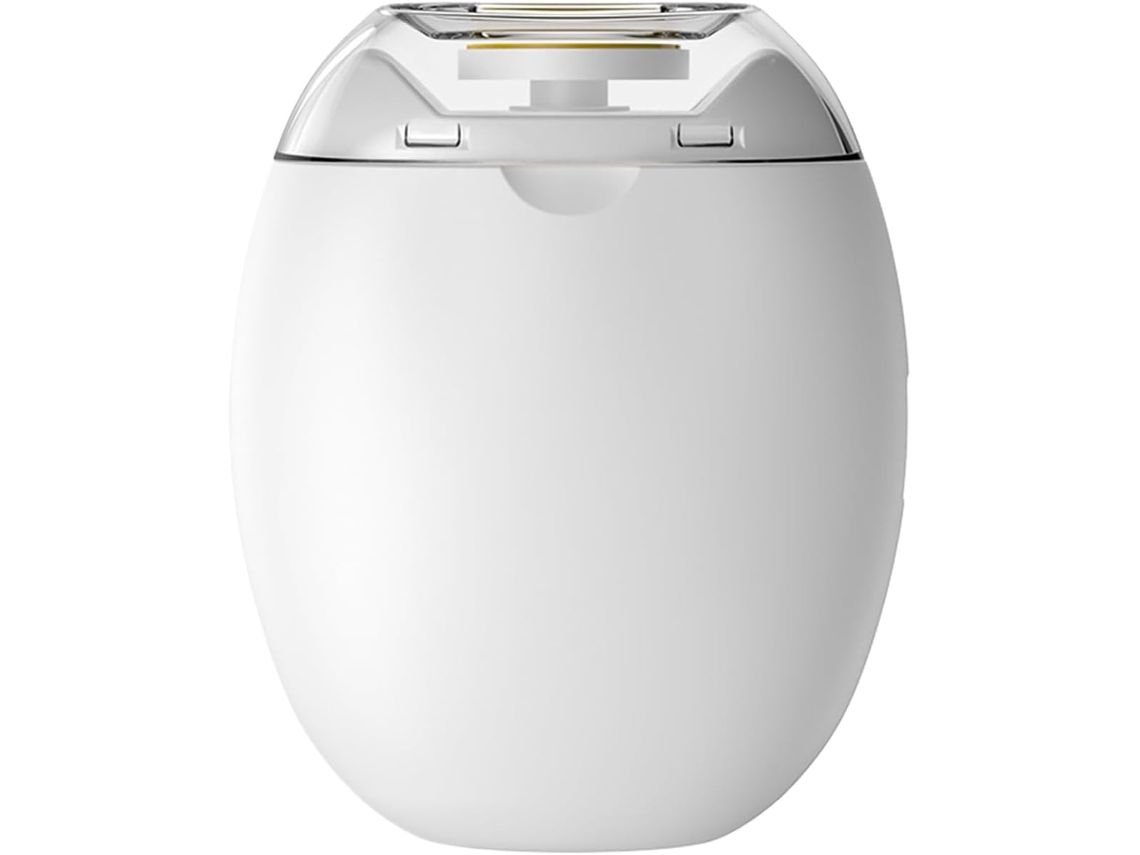 Cortador de unhas automático, recarregável via USB, com luz.