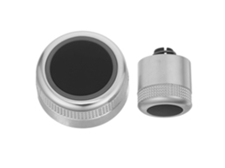 2 Peças De Anel Decorativo Para Botão De Volume Automotivo.