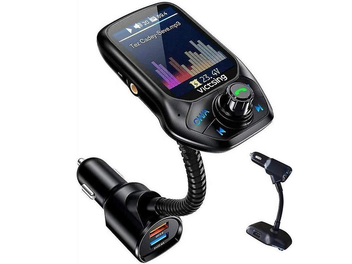 Transmissor Fm Bluetooth Veicular, Mãos-livres, Mp3