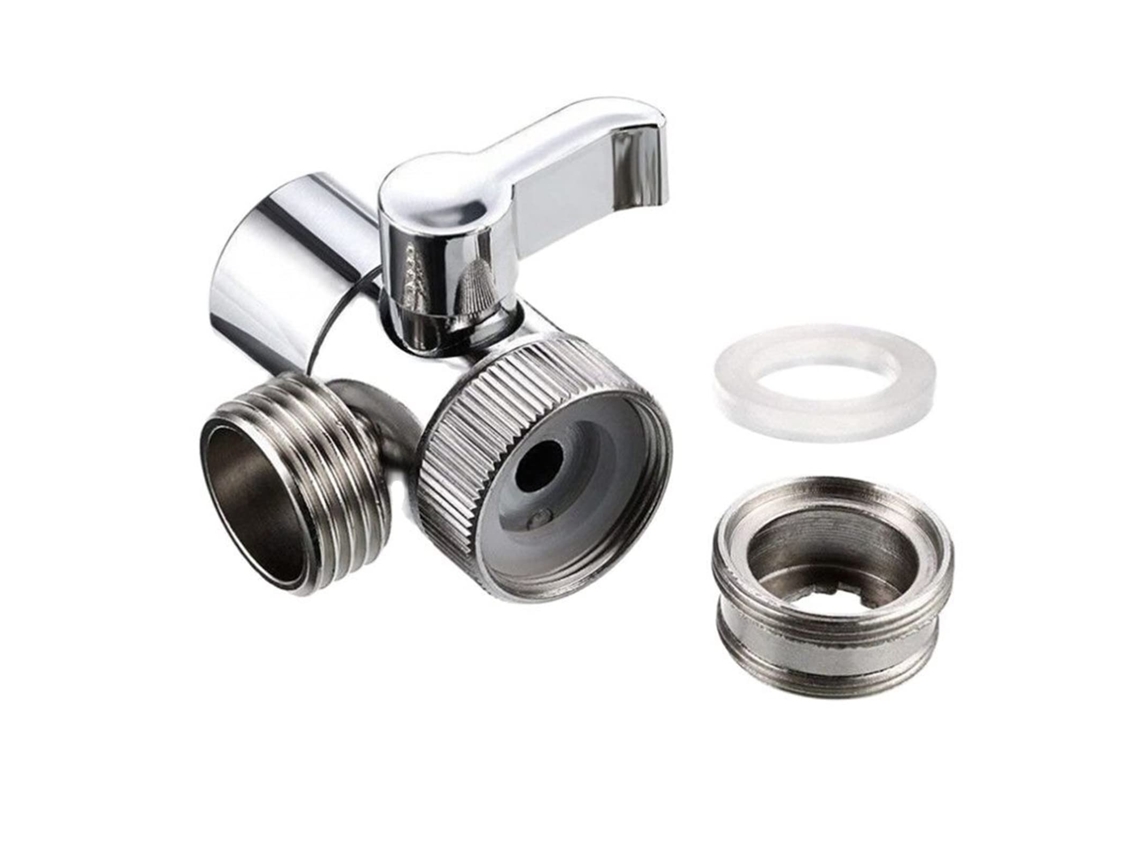 Válvula De Derivação De Latão Dv09 2020,torneira Com Aerador E Adaptador Rosqueado Macho Para Conexão De Tubo De 1,27 Cm Ou Derivação De Água Btforus