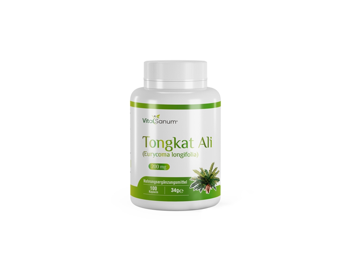 Vitasanum®- Tongkat Ali (eurycoma Longifolia) 200 Mg 100 Kapseln