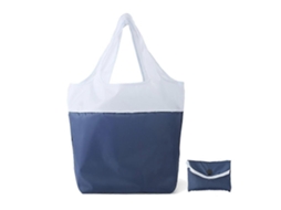 Sacola De Compras Dobrável, Impermeável E De Grande Capacidade, Ecológica, Estilo Japonês, Ideal Para Viagens E Compras De Supermercado, Na Cor Azul.