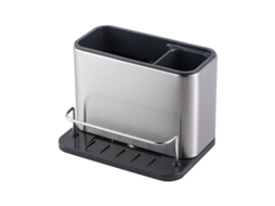 Organizador de Pia, Suporte para Esponja de Aço Inoxidável para Pia de Cozinha AQUAFORGE
