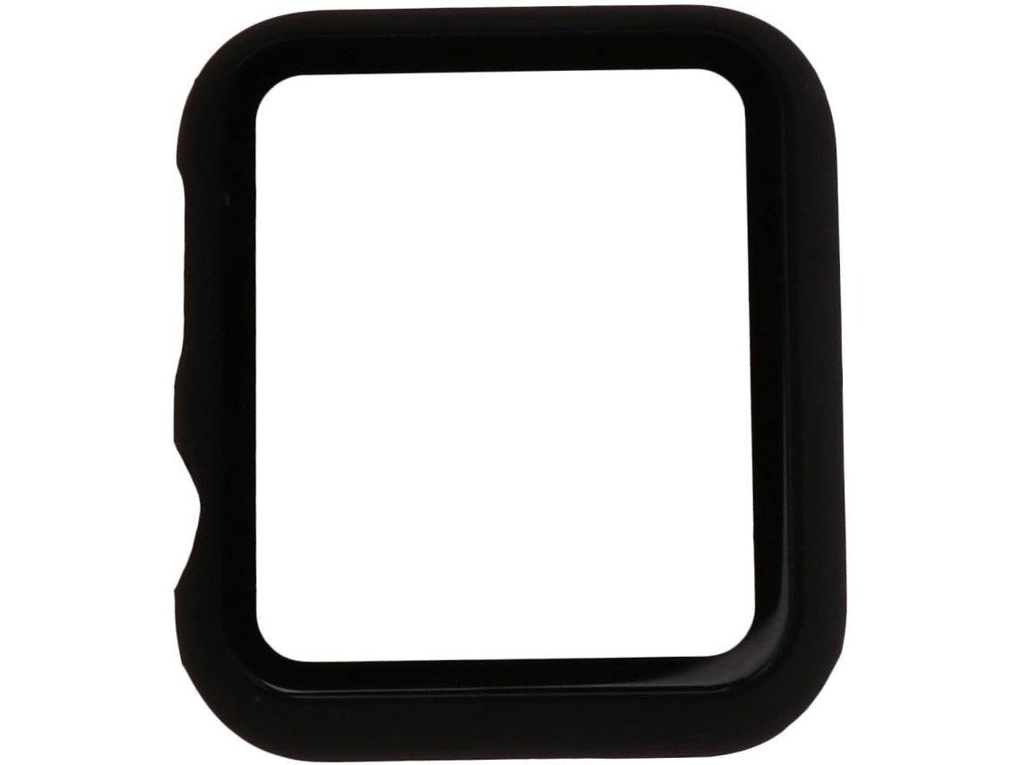 Película Protetora De Tela Em Vidro Preto, Durável E Transparente, Compatível Com O Apple Watch Seri Gokoco