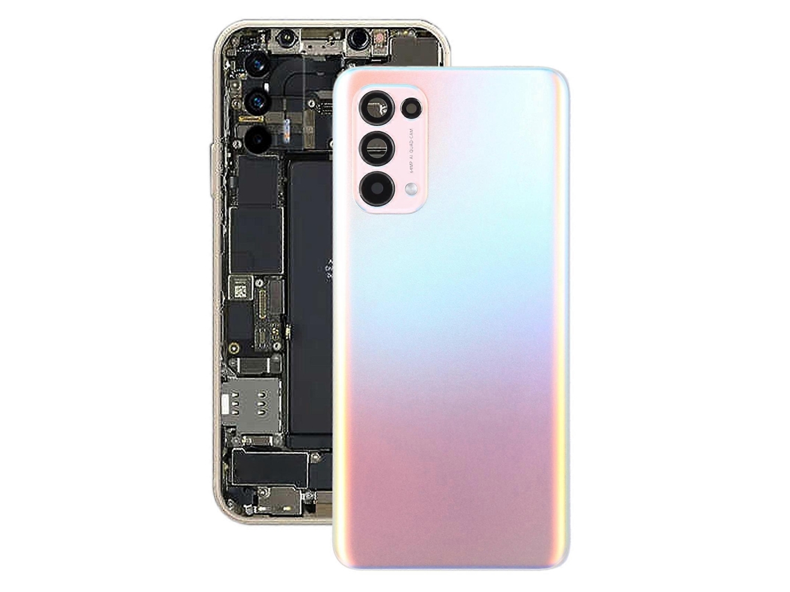 Tampa Traseira Da Bateria Compatível Com Oppo Reno5 5g / Find X3 Lite Pegm00, Pegt00, Cph2145