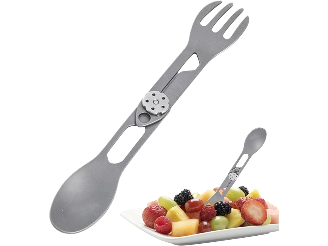 Utensílios De Camping Em Titânio, Multifuncionais, Portáteis E Leves.