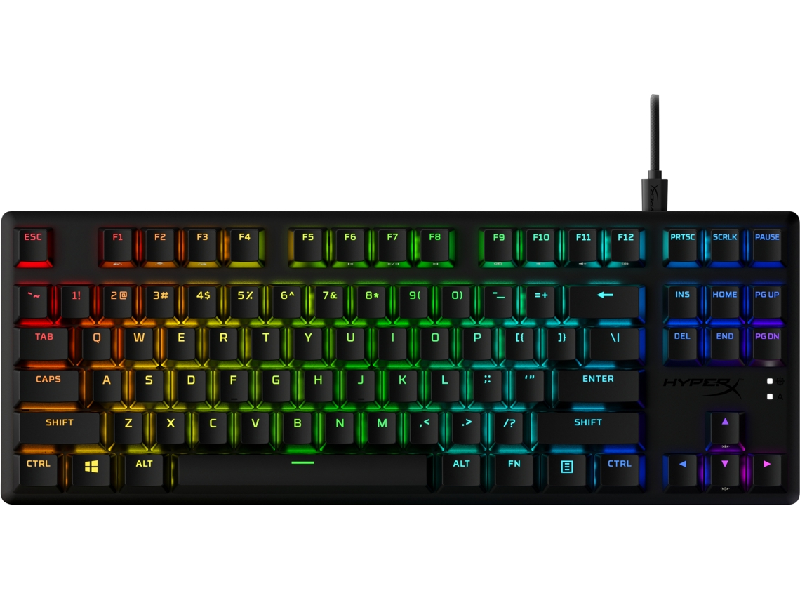 Hyperx Alloy Origins Core Pbt Hx Aqua Teclado Mecânico de Gaming HP