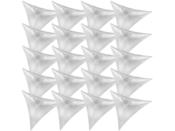 Protetores De Canto Triangulares Transparentes Holibanna, 600 Peças, Para Gavetas, Armários E Guarda Roupas Feitos De