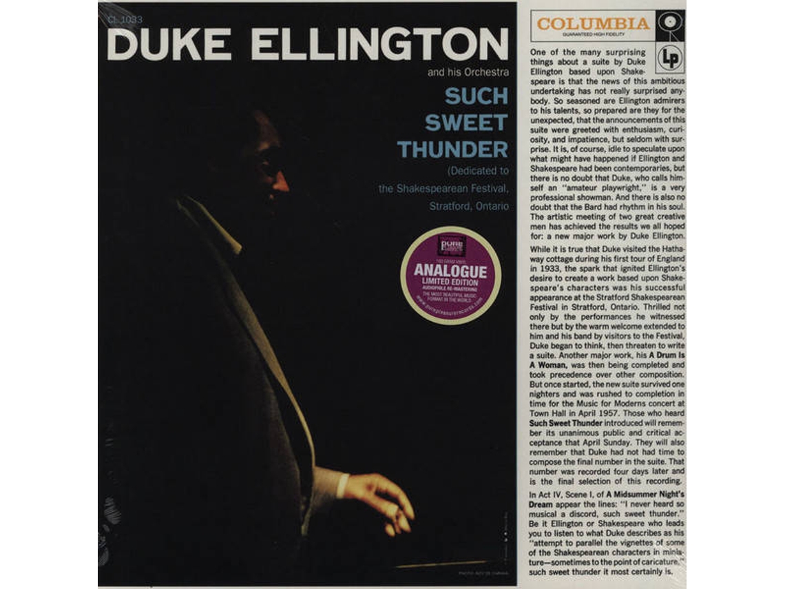 Vinil Duke Ellington And His Orchestra - Such Hot Blood (1CDs)