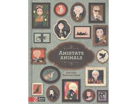 Livro Amistats Animals de Ana Gallo (Catalão)