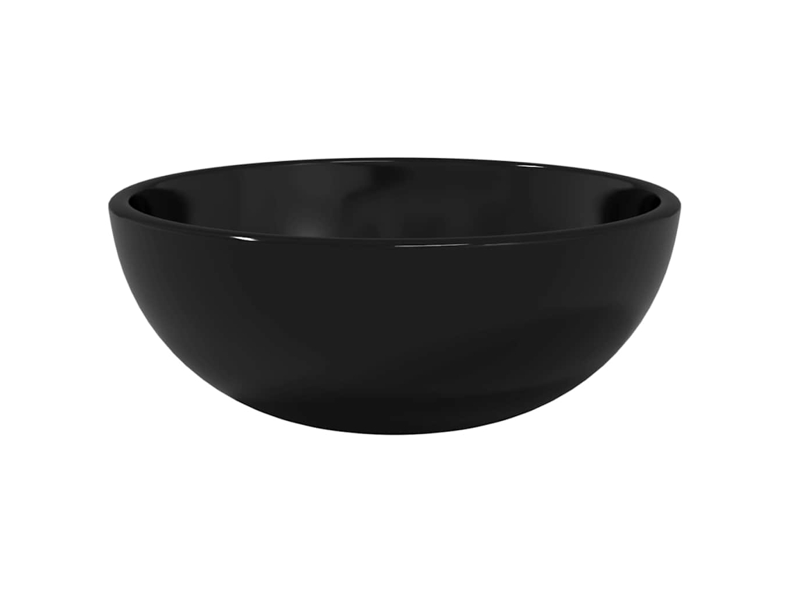 Basin, Basins Vidaxl Preto Vidro (30 X 12 Cm)