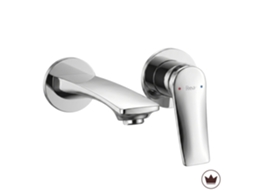 Grifo de Lavabo REA Venti Brush Gold Low 4 X 17 X 19 Cm