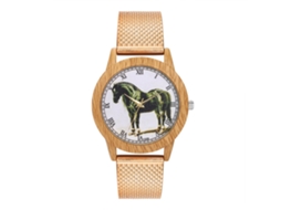 Reloj De Pulsera Casual Unisex De Moda Empresarial Con Correa De Silicona Oro Rosa