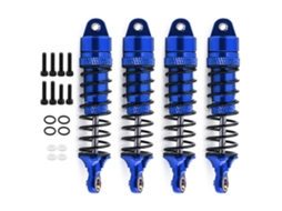 Conjunto de 4 Amortecedores Melhorados Verdes para Automóveis Rc Latrax 1/18 Peças de Substituição e Acessórios 7665 MDUG