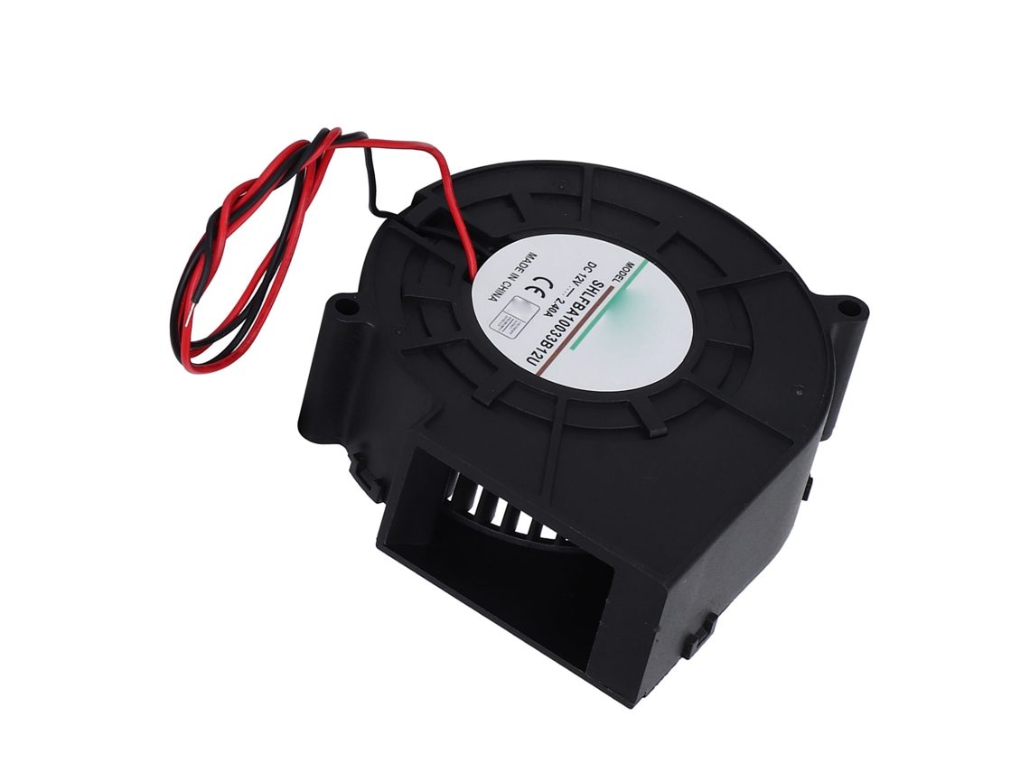 Ventoinha Turbina Bola Dupla Resfriamento 12v 2.4a