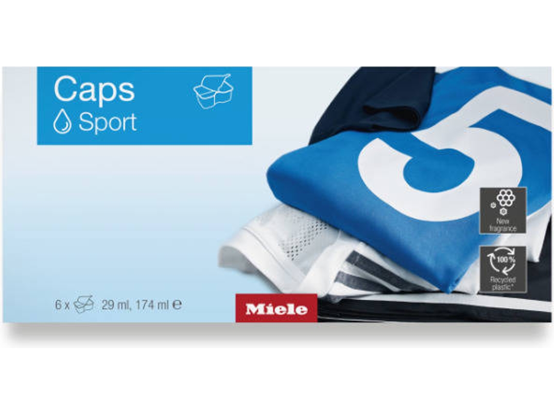 Detergente de Roupa MIELE Caps Sport (6 Unidades)