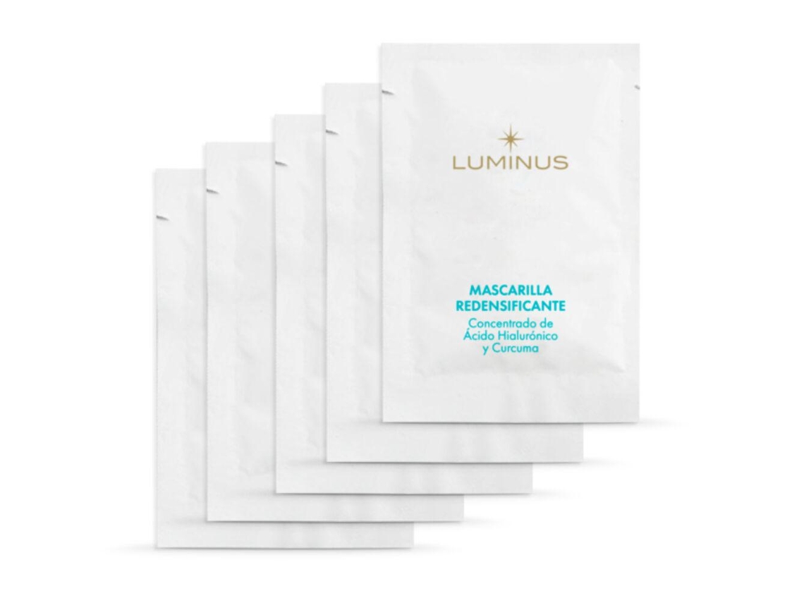 Máscara Facial LUMINUS Ácido Hialurónico 5 X 10 Ml