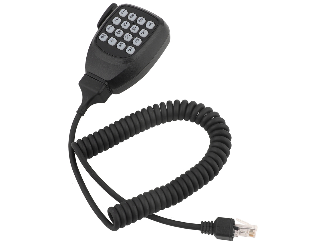 Microfone Com Alto-falante Handsfree Kmc-32 Com Teclado Mini Para Kenwood Tm471