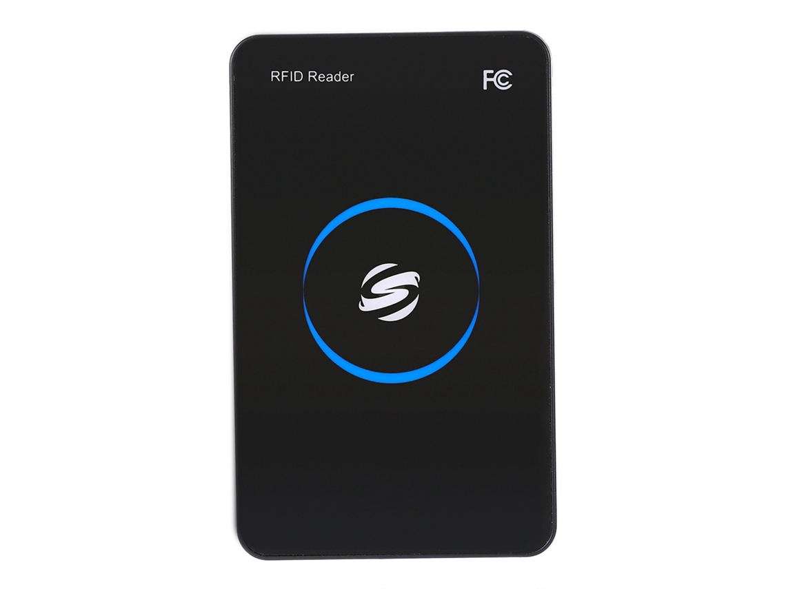 Leitor de Cartões RFID Sem Contato HF de 13,56 MHz com USB IC Smart para Controle de Acesso Mf1 S50 S70 | S/MARCA