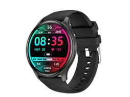 Relógio GOKOCO Zw60, tela round AMOLED 1,43 polegadas, monitor de pressão arterial