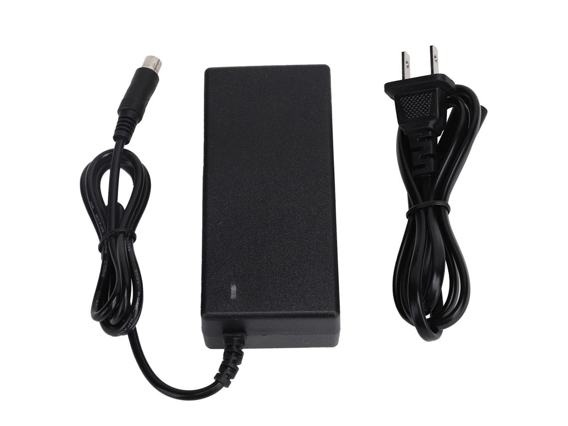 Adaptador Mali de energia 42V 2A, carregador de bateria, 5.5mm, para baterias Li-ion 36V, veículos elétricos